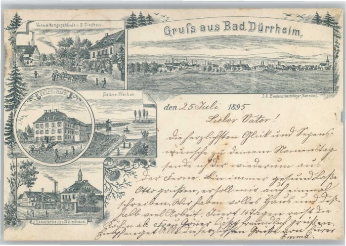 Bad Duerrheim erwaltungsgebäude Siedhaus Saline-Hotel