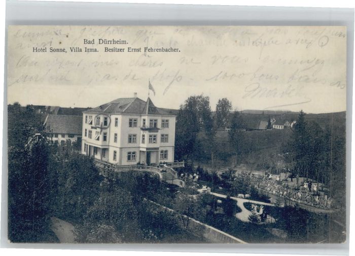 Bad Duerrheim otel Sonne Villa Irma