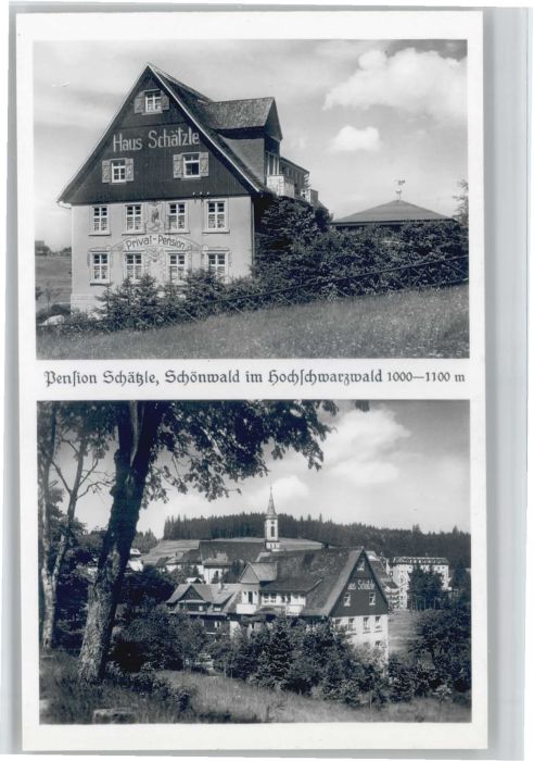 Schoenwald Schwarzwald ension Schätzle *