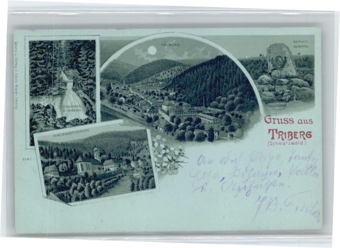 Triberg Wasserfall Wallfahrtskirche Gerwig Denk