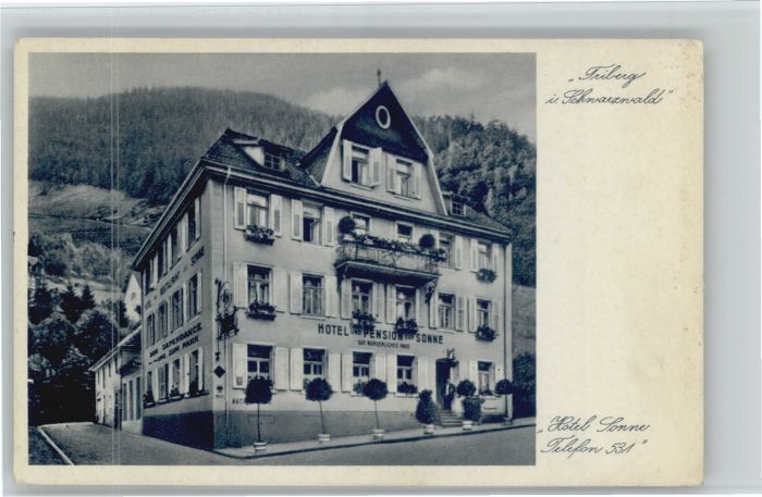 Triberg Hotel Sonne
