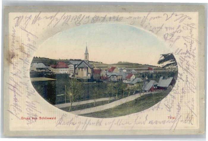 Schoenwald Schwarzwald rägedruck x