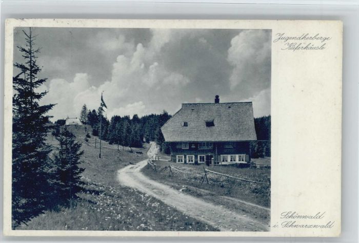 Schoenwald Schwarzwald ugendherberge Küferhäusle x