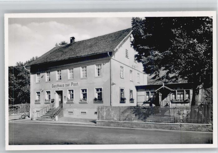 Guetenbach Schwarzwald Furtwangen BW Gasthaus zur Post