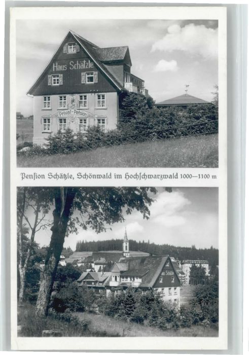 Schoenwald Schwarzwald ension Schätzle *