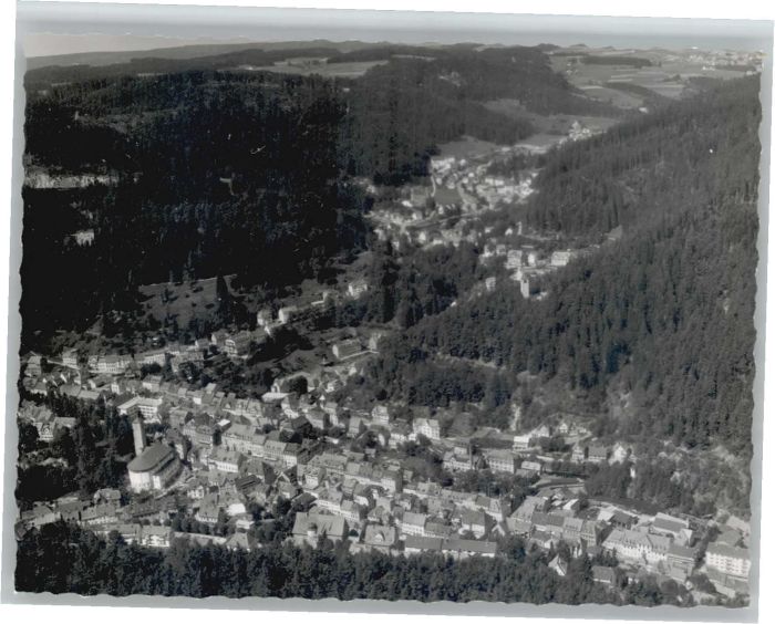 Triberg Fliegeraufnahme