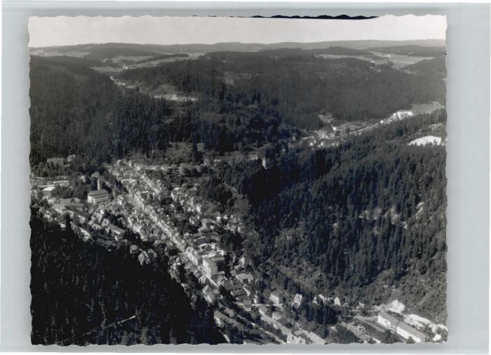 Triberg Fliegeraufnahme