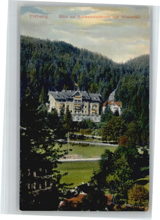 Triberg Schwarzwaldhotel Wasserfall