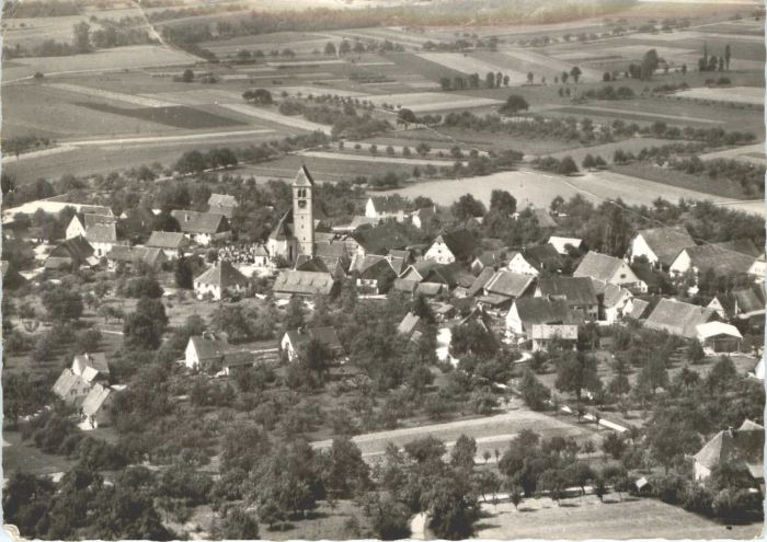 Frickingen Baden Fliegeraufnahme