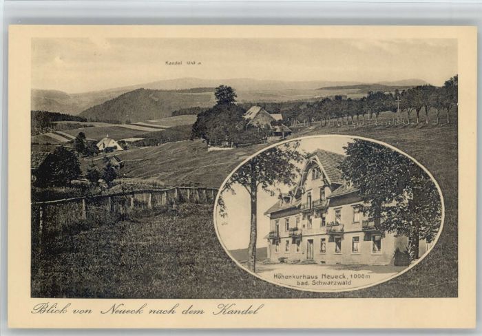 Furtwangen Neueck Kurhaus Neueck