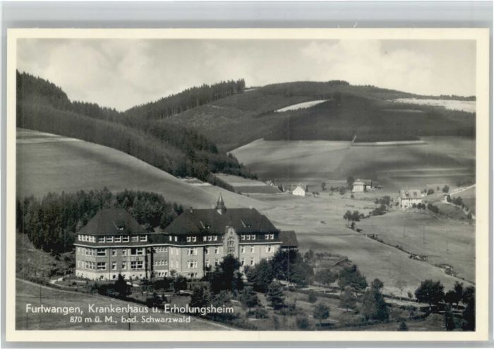 Furtwangen Krankenhaus Erholungsheim