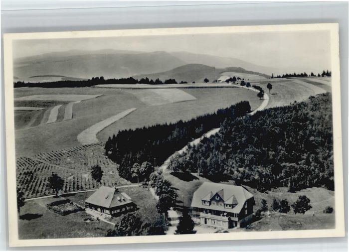 Furtwangen Fliegeraufnahme Goldener Rabe Hotel