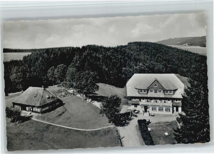 Furtwangen Fliegeraufnahme Goldener Rabe Hotel