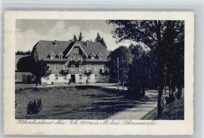 Furtwangen Neueck Kurhaus Neueck
