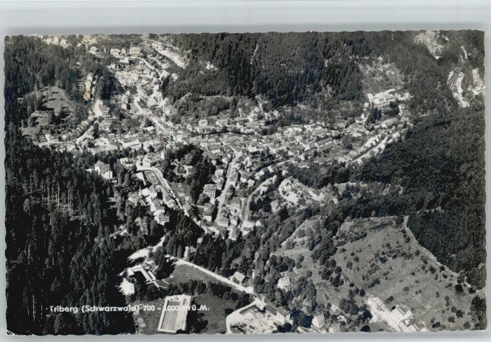 Triberg Fliegeraufnahme