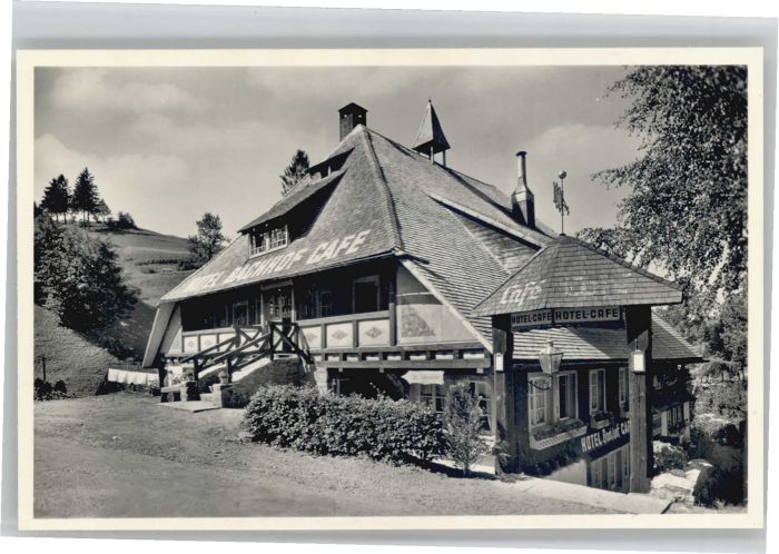 Guetenbach  Schwarzwald Furtwangen BW Hotel Cafe Bachhof