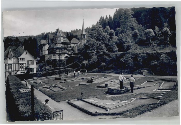 Triberg Minigolfplatz