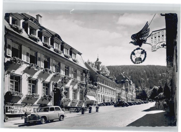 Triberg Marktplatz Hauptstrasse
