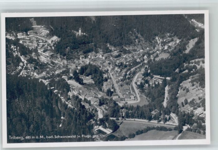Triberg Fliegeraufnahme