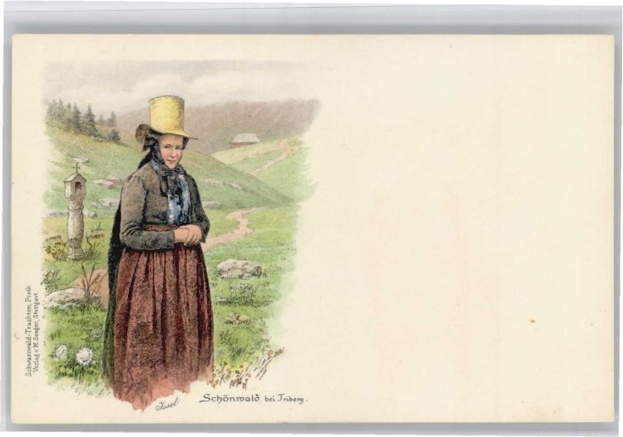 Schoenwald Schwarzwald racht Künstler Issel *