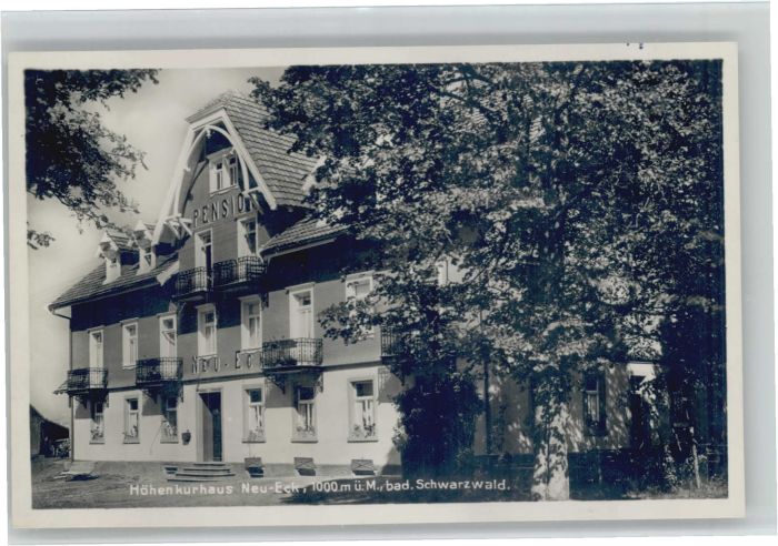 Furtwangen Neueck Hotel Pension Neu-Eck