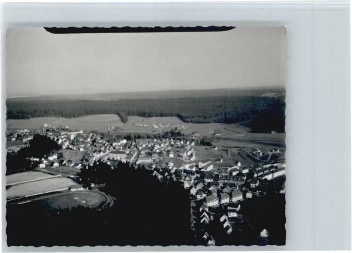 St Georgen Schwarzwald Fliegeraufnahme Stadion