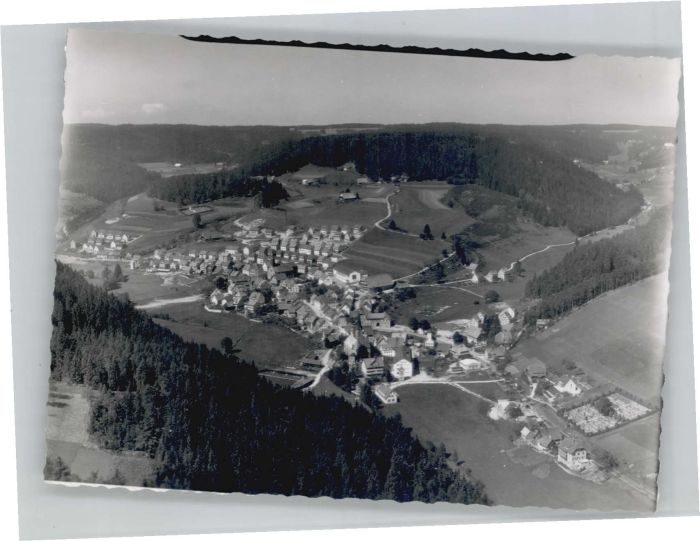 Tennenbronn Schramberg BW Fliegeraufnahme