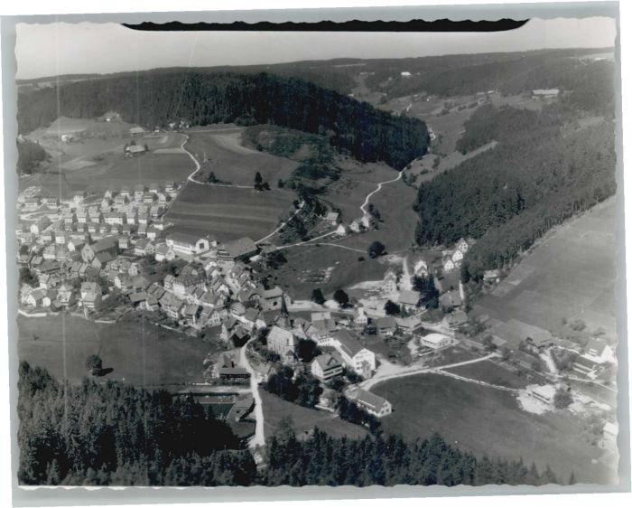 Tennenbronn Schramberg BW Fliegeraufnahme