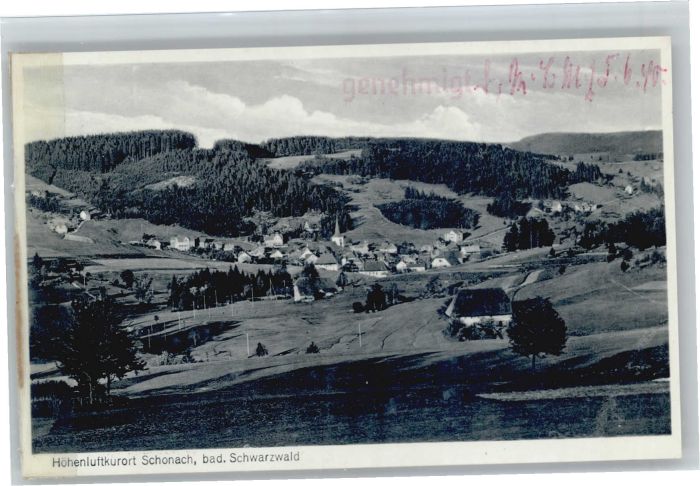 Schonach Schwarzwald Schonach