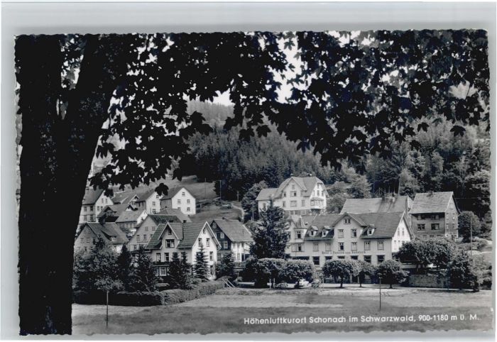 Schonach Schwarzwald Schonach