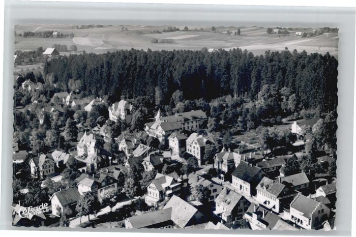 Koenigsfeld Schwarzwald Königsfeld Fliegeraufnahme