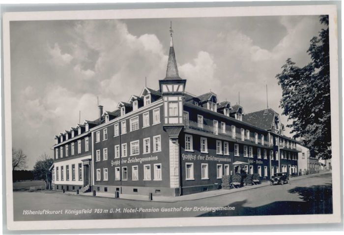 Koenigsfeld Schwarzwald Königsfeld Hotel Pension Brüdergemeine