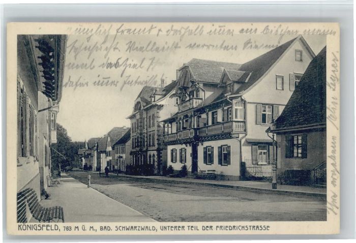 Koenigsfeld Schwarzwald Königsfeld Friedrichstrasse