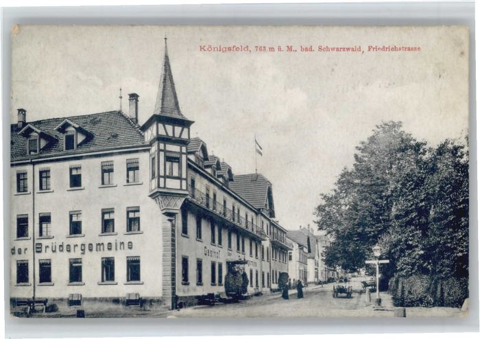 Koenigsfeld Schwarzwald Königsfeld Friedrichstrasse