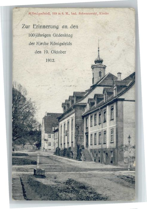 Koenigsfeld Schwarzwald Königsfeld Gedenktag der Kirche