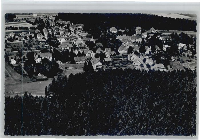 Koenigsfeld Schwarzwald Königsfeld Fliegeraufnahme