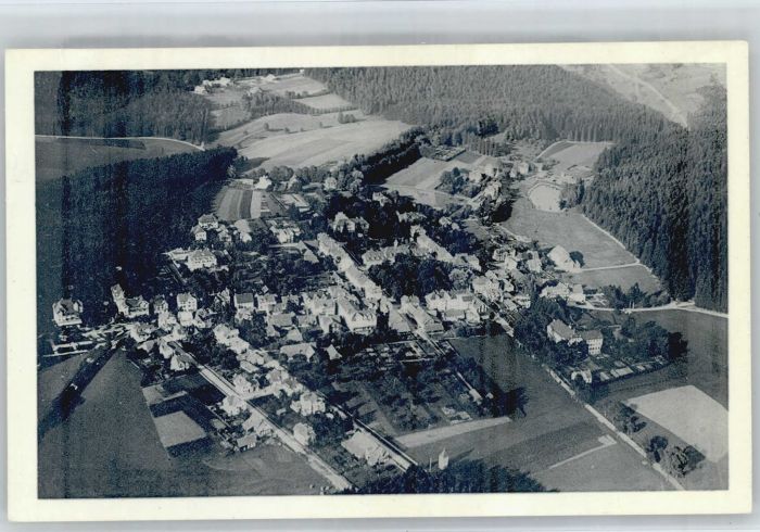 Koenigsfeld Schwarzwald Königsfeld Fliegeraufnahme