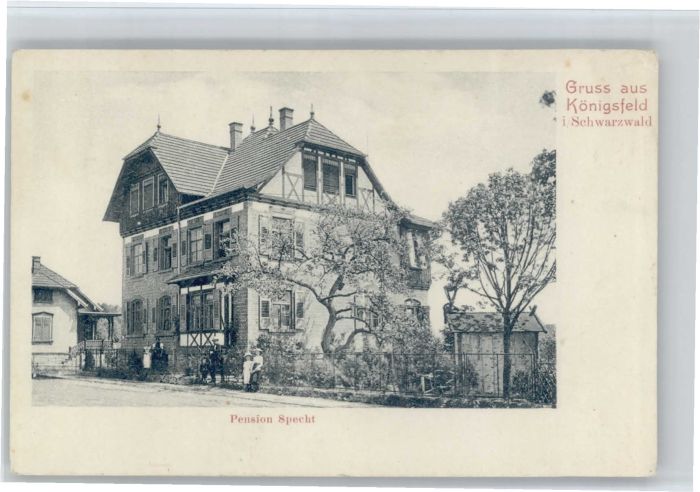 Koenigsfeld Schwarzwald Königsfeld Pension Specht