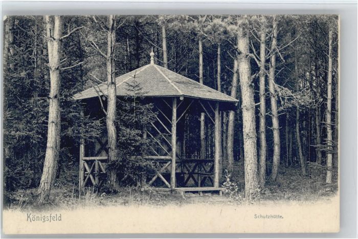 Koenigsfeld Schwarzwald Königsfeld Schutzhütte *