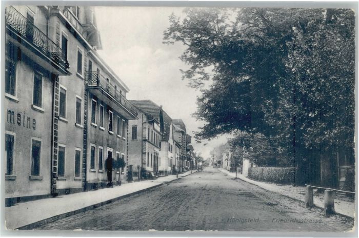 Koenigsfeld Schwarzwald Königsfeld Friedrichstrasse