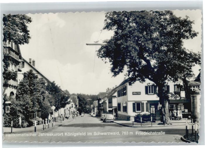 Koenigsfeld Schwarzwald Königsfeld Friedrichstrasse