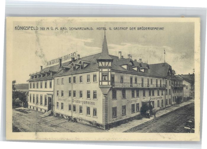 Koenigsfeld Schwarzwald Königsfeld Hotel Gasthof Der Brüdergeme