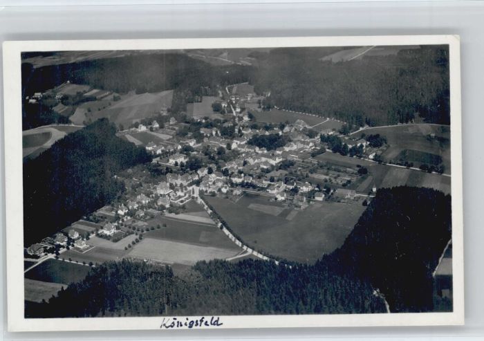 Koenigsfeld Schwarzwald Königsfeld Fliegeraufnahme