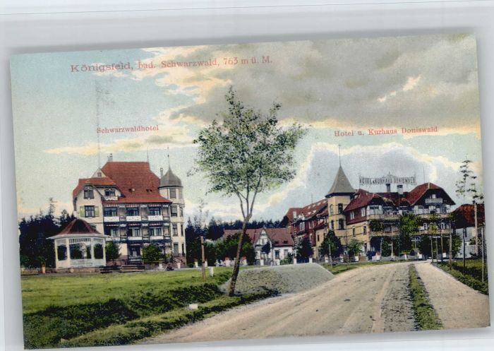Koenigsfeld Schwarzwald otel Kurhaus Doniswald