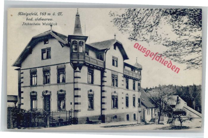 Koenigsfeld Schwarzwald Königsfeld Töchternheim Waldblick *