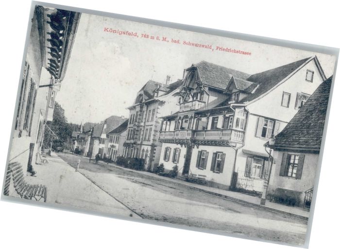 Koenigsfeld Schwarzwald Königsfeld Friedrichstrasse