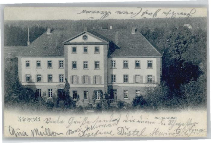 Koenigsfeld Schwarzwald Königsfeld Mädchenanstalt x