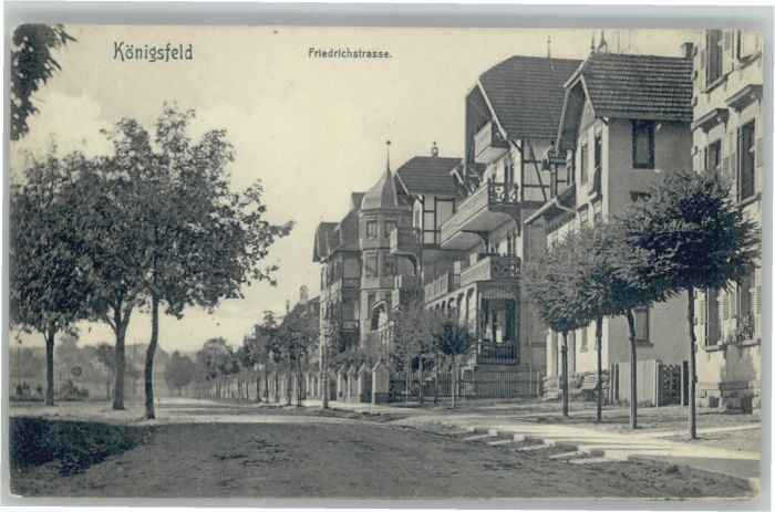 Koenigsfeld Schwarzwald Königsfeld Friedrichstrasse