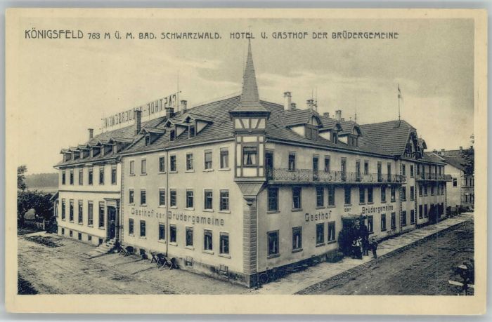 Koenigsfeld Schwarzwald Königsfeld Hotel Gasthof Der Brüdergeme