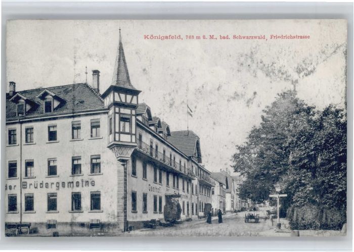 Koenigsfeld Schwarzwald Königsfeld Friedrichstrasse
